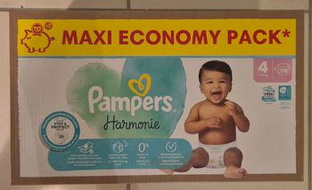 Couches pampers harmonie T4