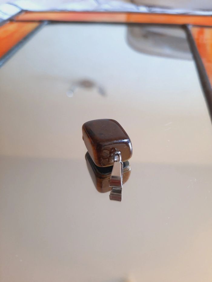 Pendentif pierre œil de lynx - photo numéro 4