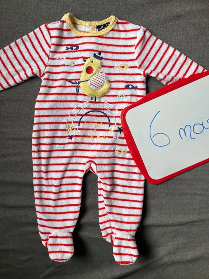 Pyjama éponge 6 mois