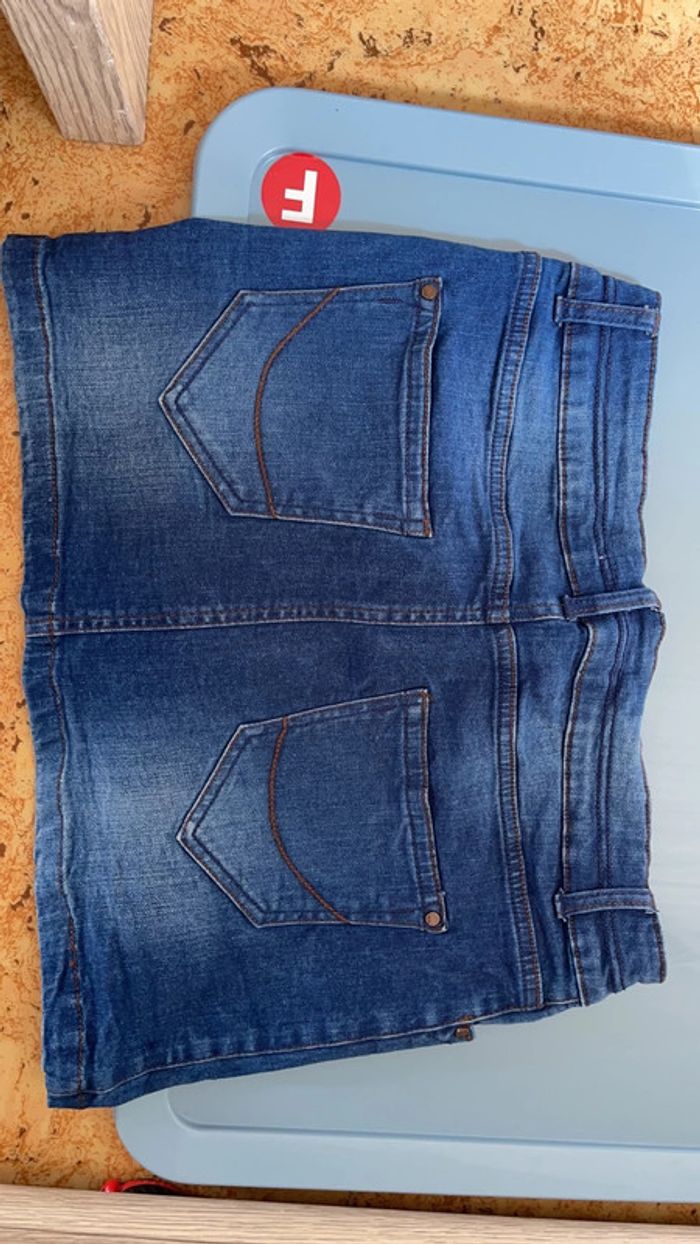 Jupe en jean taille 38 - photo numéro 2