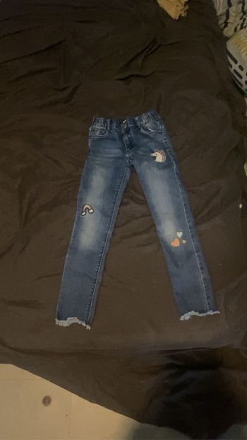 Lot jean 8 ans fille