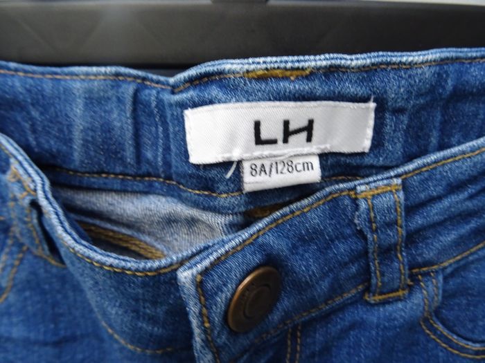 Pantalon jean bleu - 8 ans - photo numéro 2