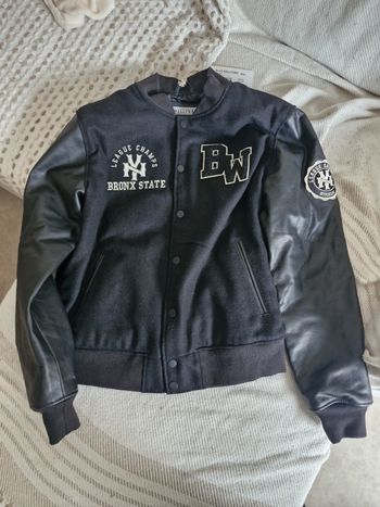 Blouson teddy BRON. BLUE WELLFORD