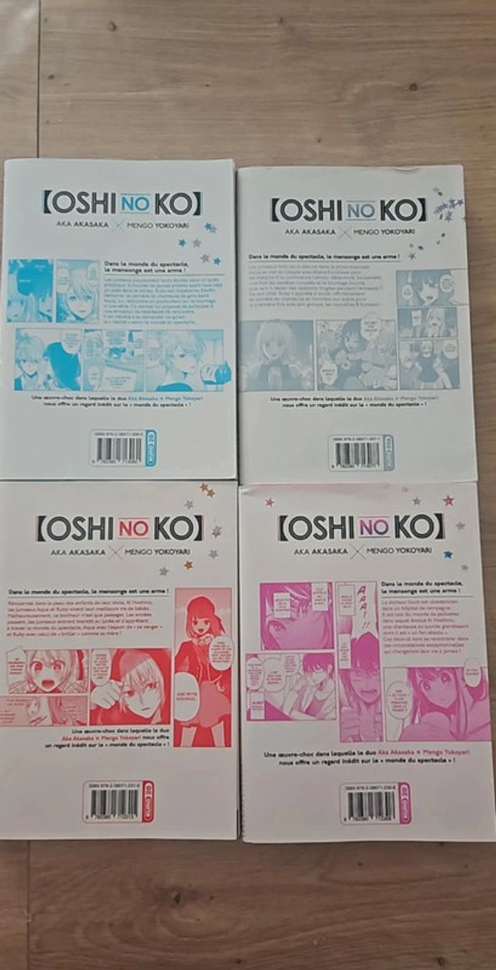 Lot manga oshi no ko - photo numéro 2