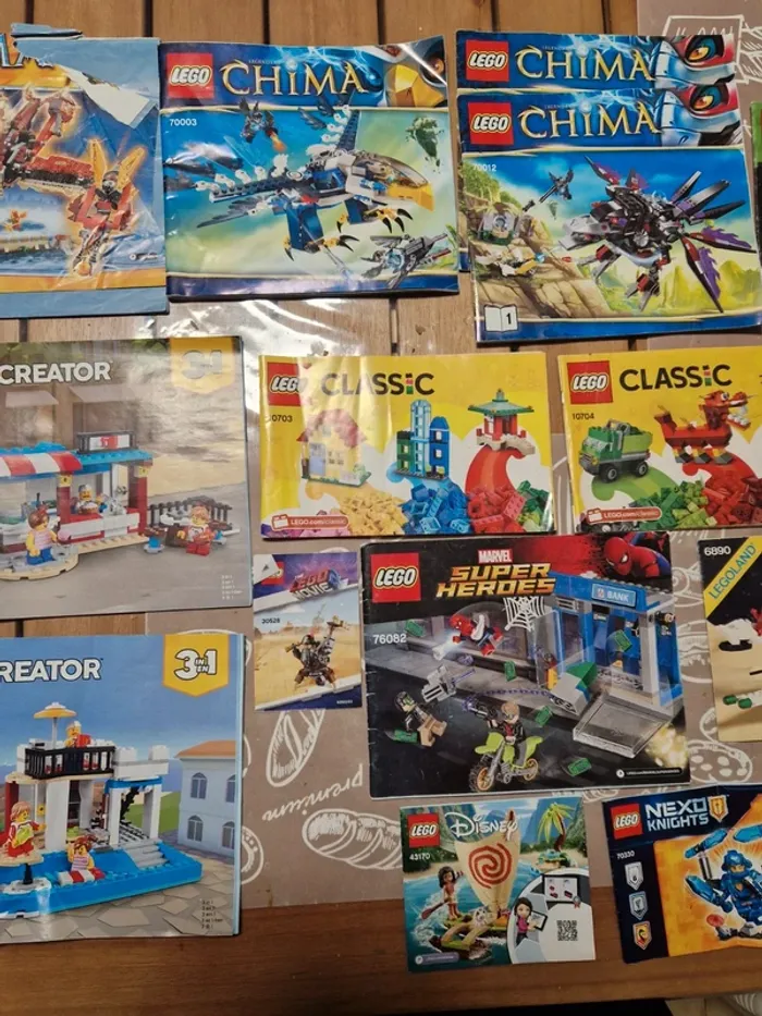 Lot notices lego - photo numéro 3