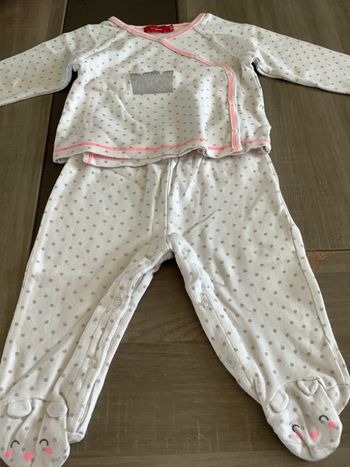 Pyjama 2 pièces coton 9 mois