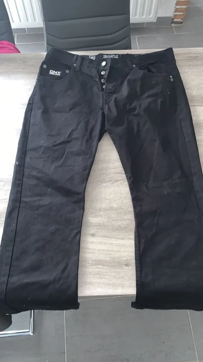 Jean noir homme