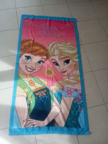 Serviette de plage reine des neiges