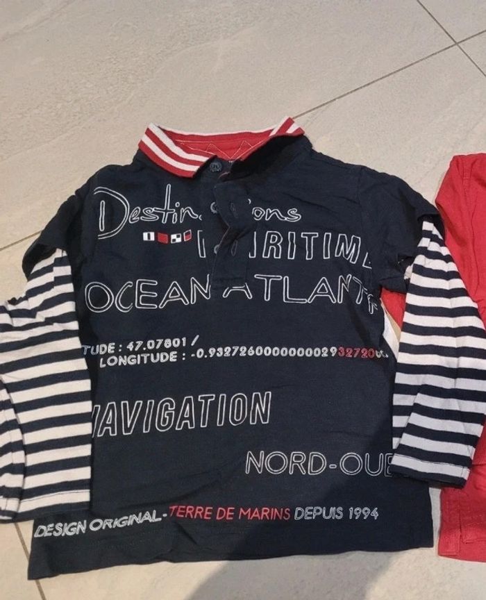 Polo terre de marins 4 ans