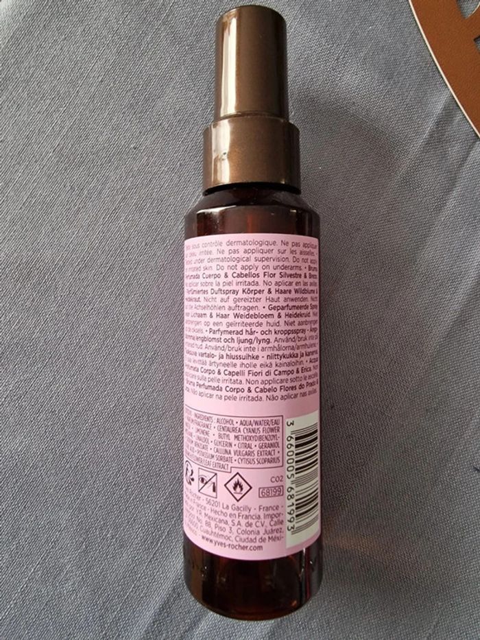 Brume parfumée Yves Rocher - photo numéro 2