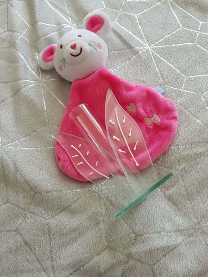 Mini vase ou porte dragées avec oiseau - photo numéro 8