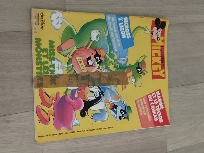Lot Vintage 7 magazines Journal de Mickey année 1985 L065  7597386520 - photo numéro 8