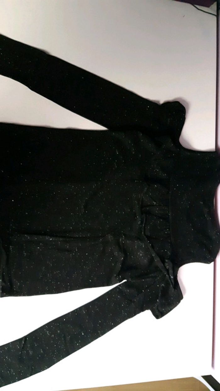 T shirt en taille 12 ans manches longues à épaules dénudées - photo numéro 5