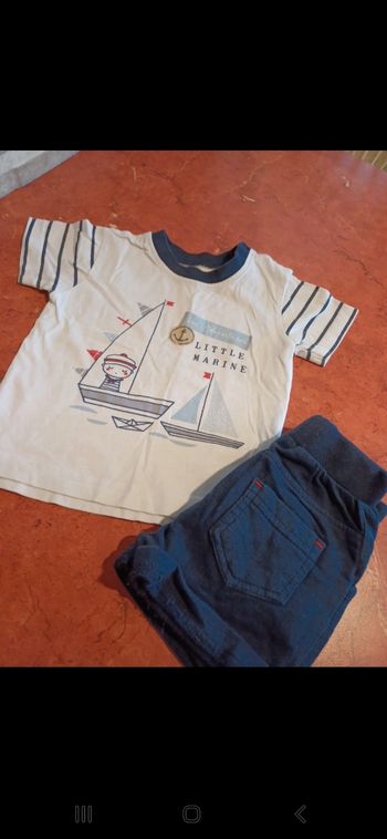 Ensemble bébé taille 6 mois
