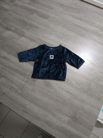 Gilet effet velours Brin de Malice - 1 mois - Bébé - Gémo
