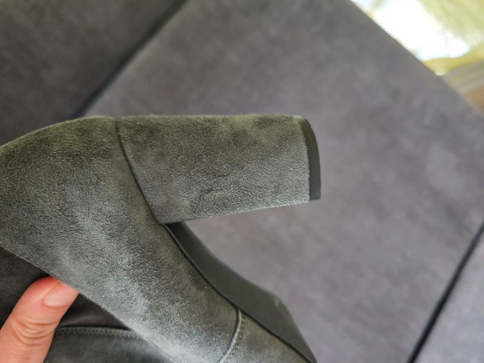 Bottes grises et anthracite Eram pointure 35 excellent état, portées une fois - photo numéro 3