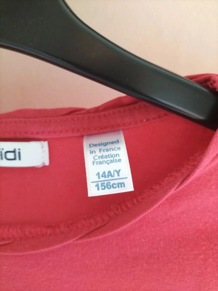 Tee shirt Okaïdi 14ans - photo numéro 2