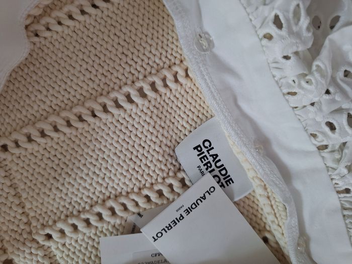 Gilet beige/ Claudie Pierlot - photo numéro 4