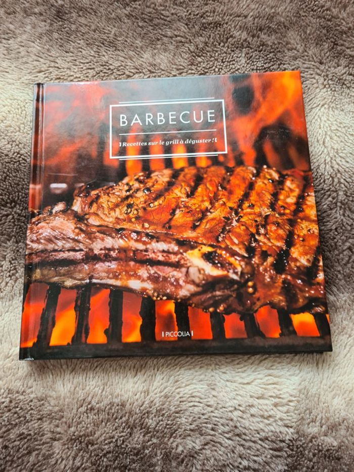 Livre de recettes au barbecue