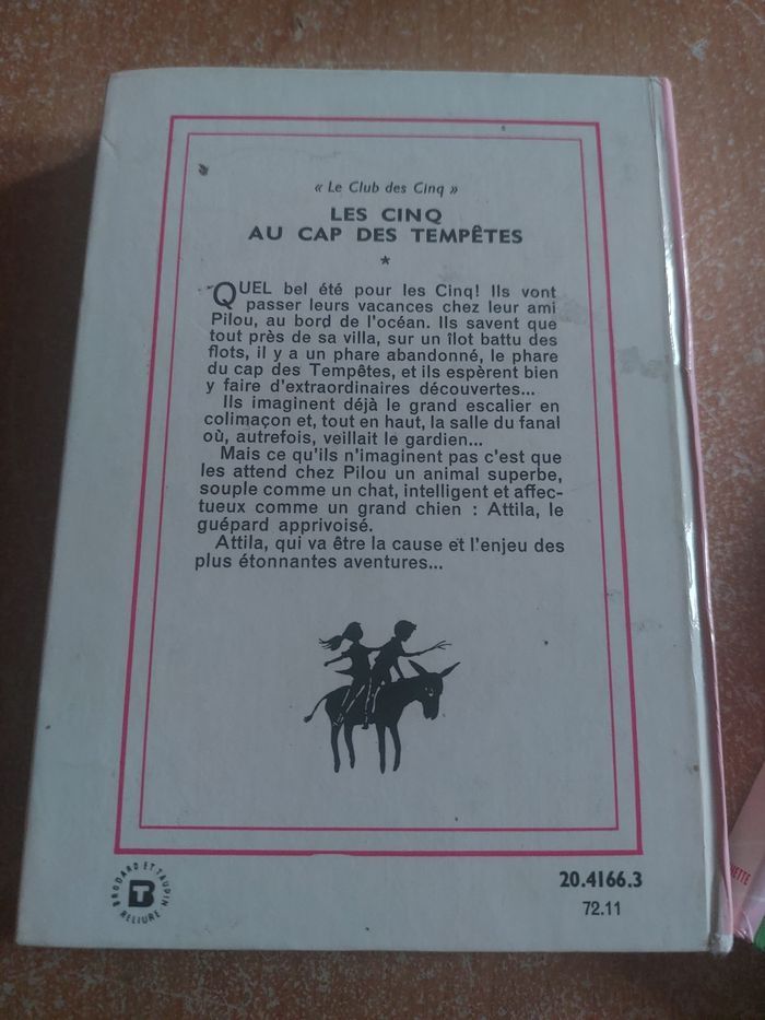 Lot livres le club des cinq - photo numéro 4