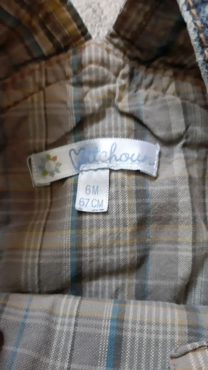 Salopette en jeans garçon - photo numéro 2