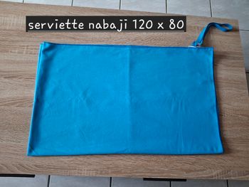 Serviette nabaiji bleue
