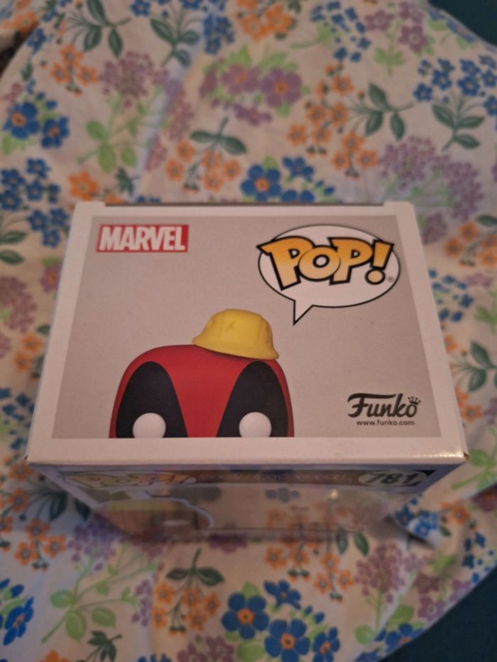 Funko pop marvel deadpool construction 781 - photo numéro 4