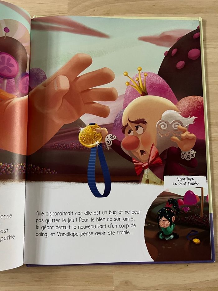 Livre Disney Audiocontes Magiques n°45 – Les Mondes de Ralph – Bon État (Sans Figurines) - photo numéro 6