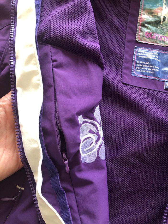 Veste technique violette 34-36 summer flava - photo numéro 7