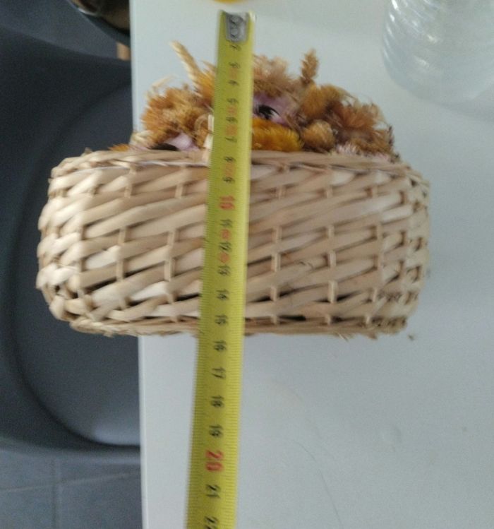 Panier fleurs séchées - photo numéro 5