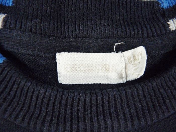 Pull tricot bleu marine gris Orchestra 8 ans 128 cm garçon - photo numéro 4