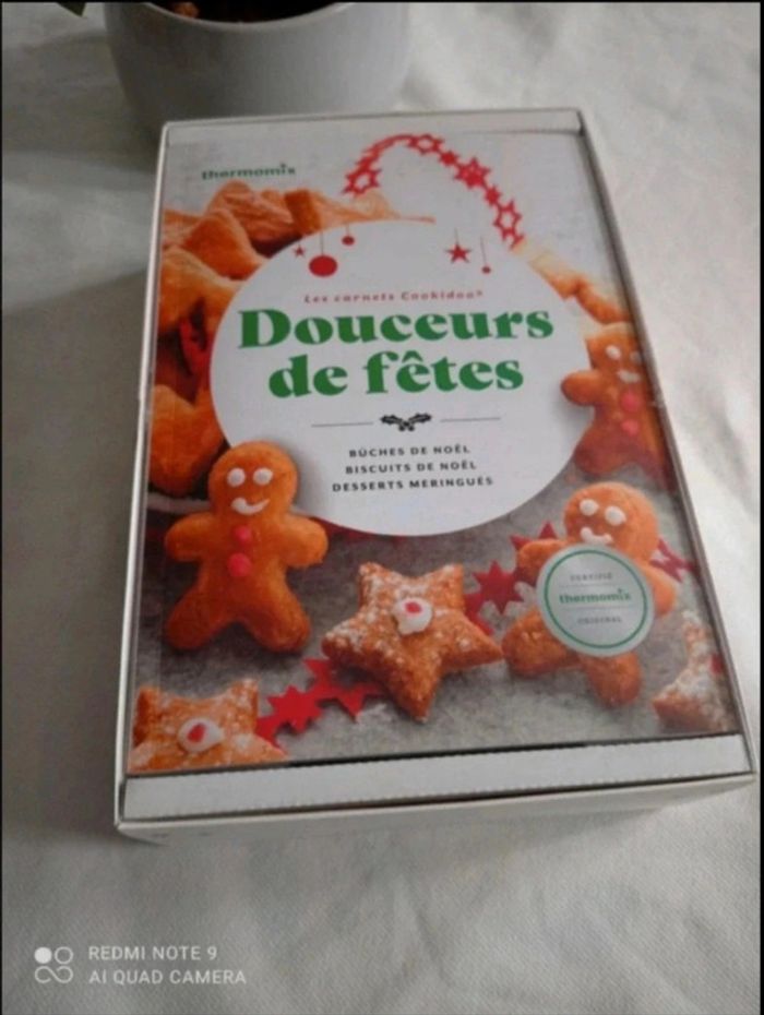 coffret buche noel : livre recette + moule inox - photo numéro 6