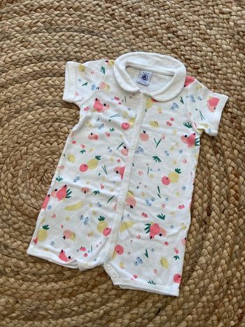 Pyjama court, Petit Bateau 6 mois