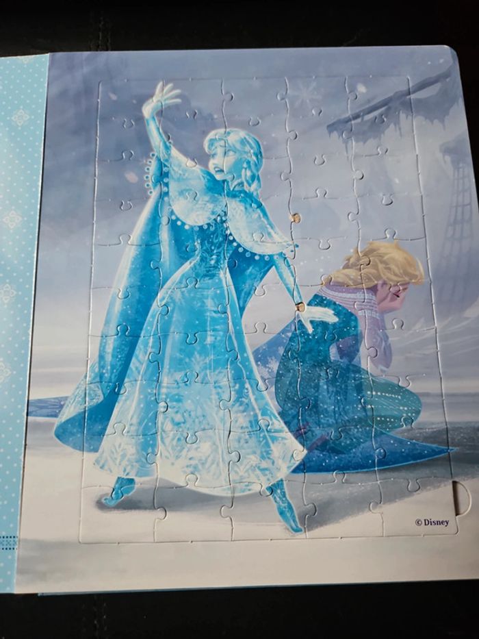 Mon livre puzzle La reine des neiges - photo numéro 5