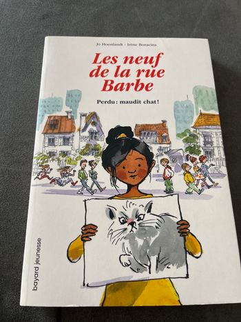 Livre roman Jeunesse les neuf de la rue barbe