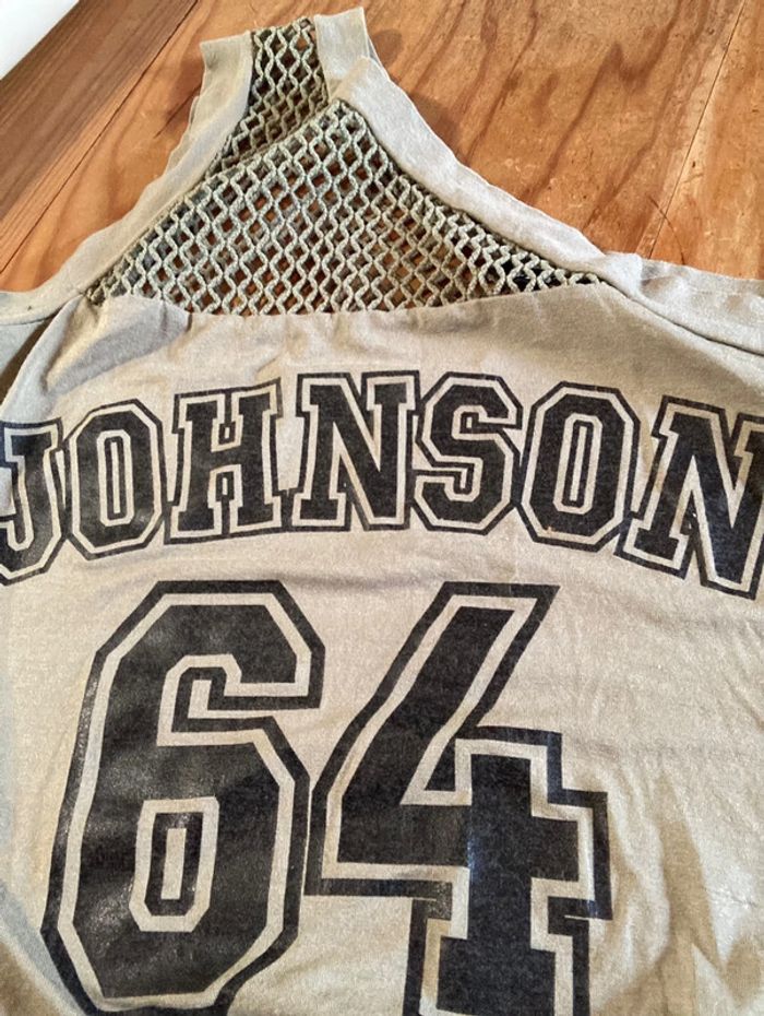 Débardeur asymétrique résille Why Not vintage - photo numéro 2