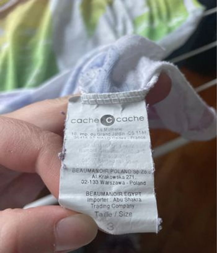 T.shirt cache cache - photo numéro 3
