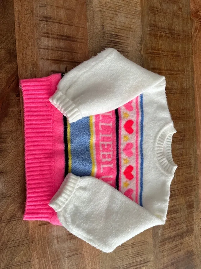 Superbe Pull Billieblush 3ans - photo numéro 2