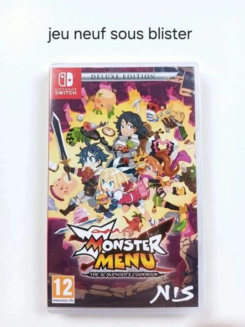 Monster Menu The Scavenger's Cookbook Deluxe edition Switch