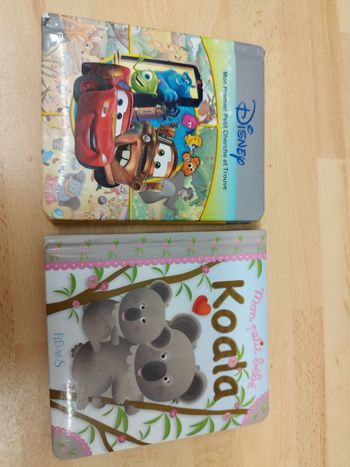 Lot de2 livres pour enfants premier âge