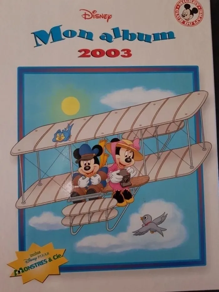 Livre Mon album 2003 Disney