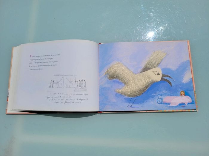 Très beau livre L'oiseau 🦅 de Mona, éditions Rue du Monde - photo numéro 7