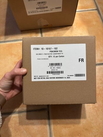 Case display tripack me02 flammes fantasmagoriques Pokémon Français