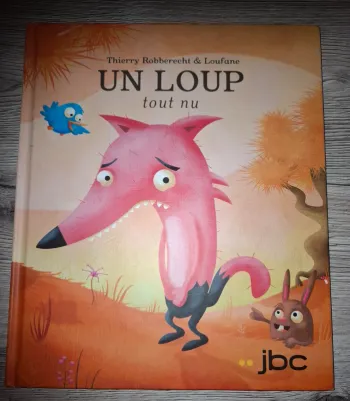 Très beau Livre un loup