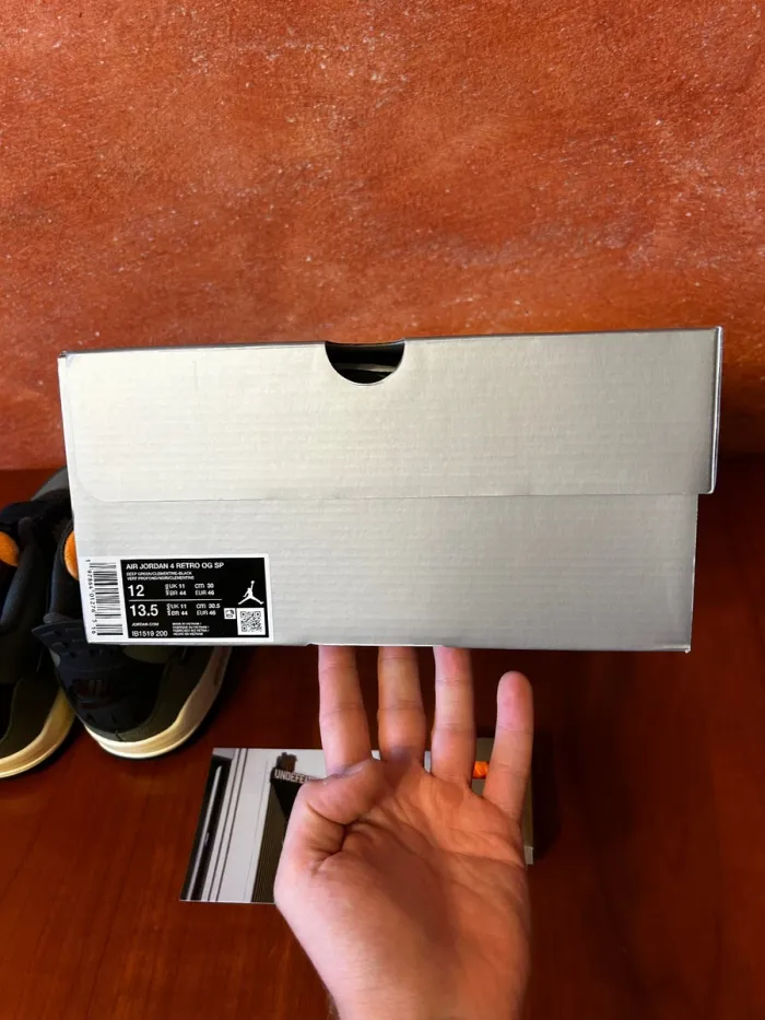 Air Jordan 4 Retro OG SP Undefeated 2025 EU 46 US 12, DS scellée - photo numéro 10