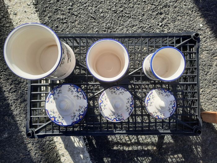 Lot de 3 pots anciens - photo numéro 4