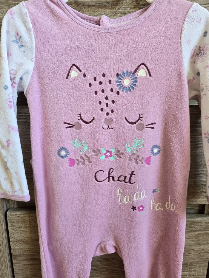 Vêtement Bébé Fille - Pyjama - Petit Béguin - 18 mois 86 cm - photo numéro 4