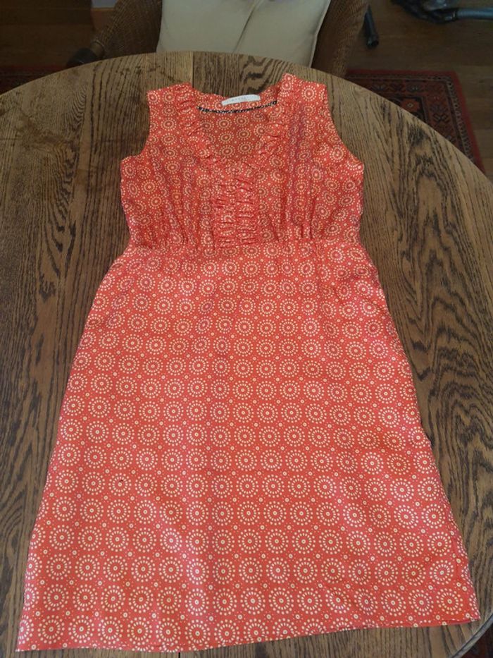 Jolie Robe Nougat London 100%soie taille 3 - photo numéro 10