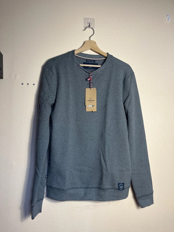 Sweat Paul gris en coton recyclé - Taille S