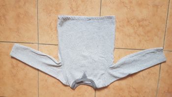Pull polaire garçon 5 ans gris